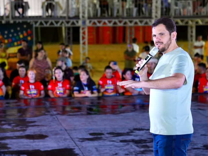 Prefeito Renato Junior anuncia construção de novo complexo esportivo no bairro Colônia Santo Antônio e amplia áreas de esporte e lazer para os moradores da região