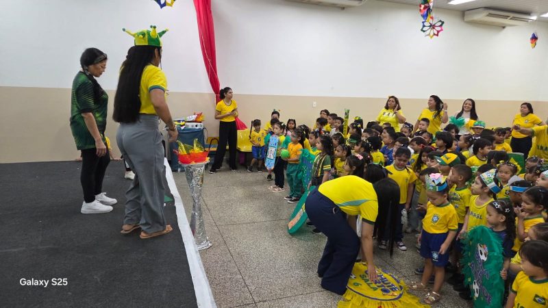 Cmei Odete Puga da Prefeitura de Manaus realiza 11º ‘Festival Olímpico da Educação Infantil’
