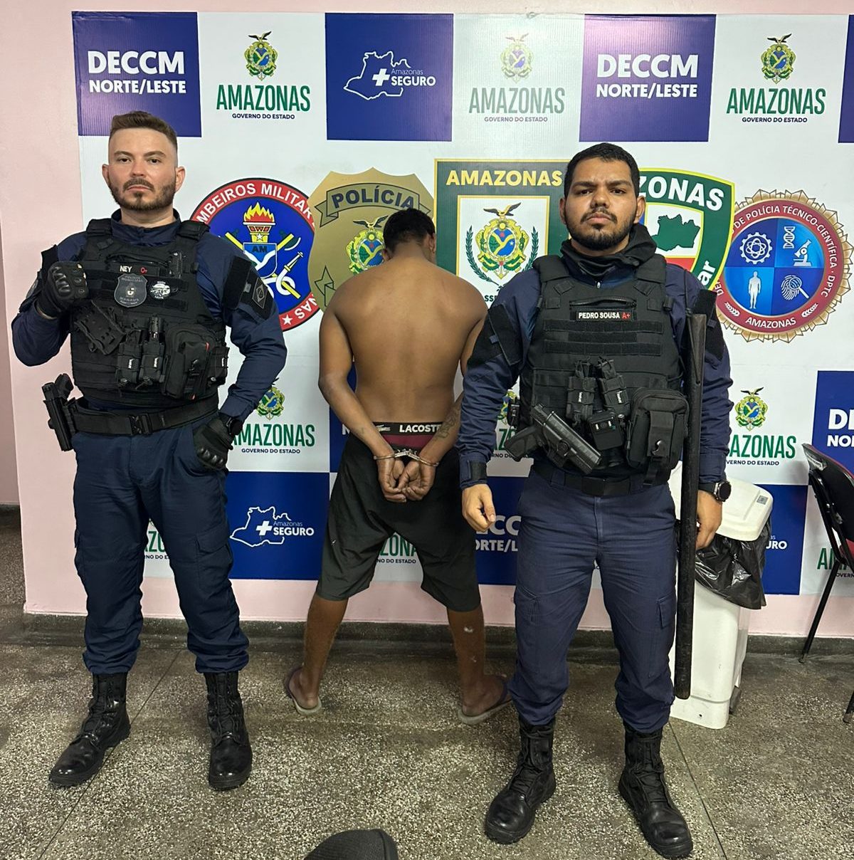 Ações da Guarda Municipal resultam em prisões em várias zonas de Manaus no fim de semana