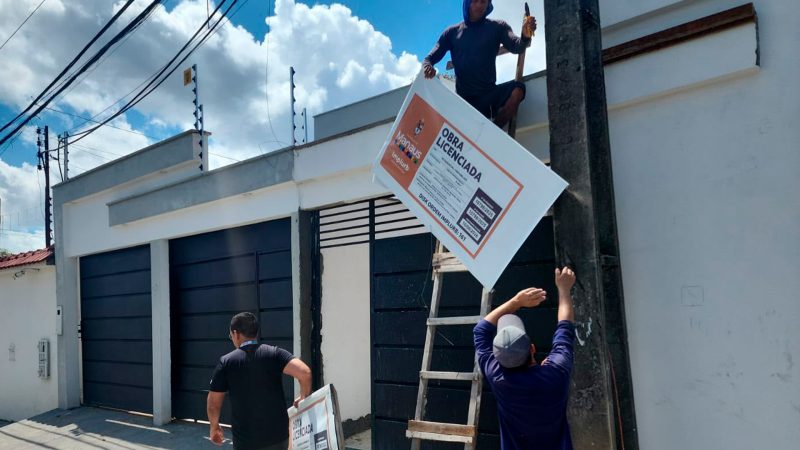 Responsável por obra irregular é preso em flagrante pela Guarda Municipal após desobedecer fiscalização do Implurb