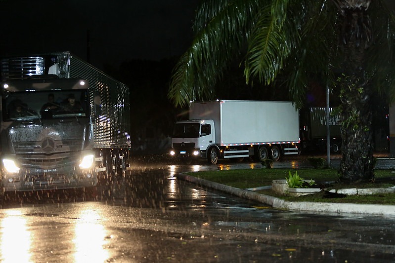 Prefeitura de Manaus dá início ao translado de mantimentos da ajuda humanitária a Venezuela em parceria com o Exército brasileiro