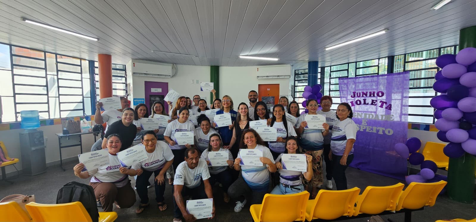 Prefeitura de Manaus conclui curso de Cuidador Comunitário nos bairros Colônia Oliveira Machado e Compensa