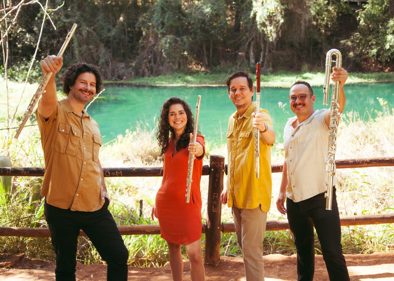 Quarteto Transversal celebra a obra de Hermeto Pascoal no Sala de Concerto desta sexta-feira