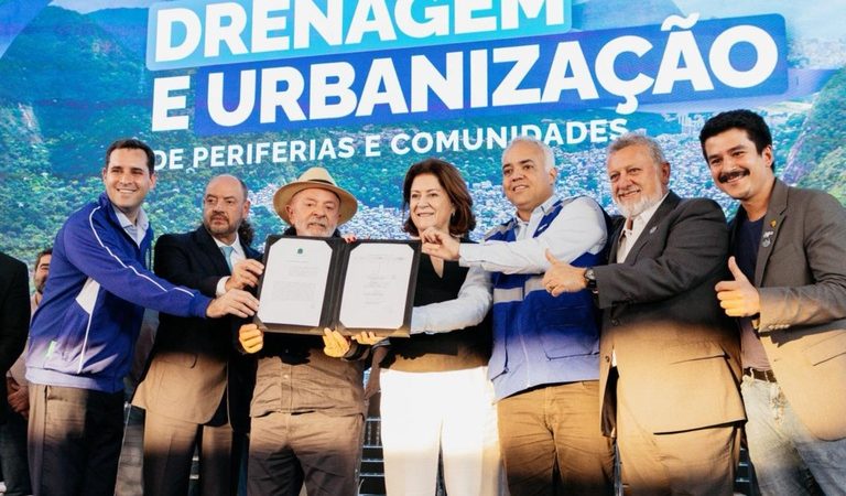 Novo PAC investe R$ 1,1 bi em urbanização e drenagem em comunidades e favelas cariocas