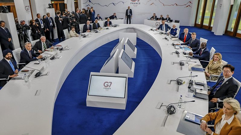 ‘Desafios se multiplicam, mas solidariedade internacional encolhe’, diz Lula, na Cúpula do G7
