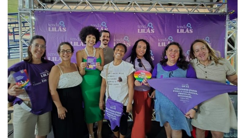 Tenda Lilás leva acolhimento às mulheres durante os festejos juninos em João Pessoa (PB)