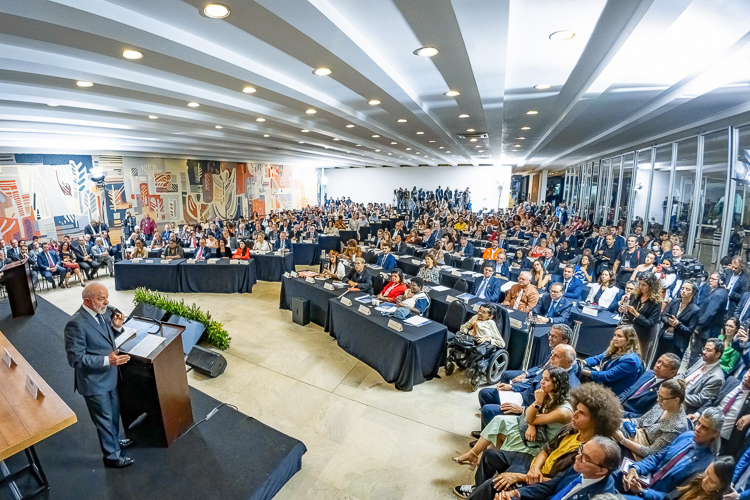 Lula participa da 7ª reunião do Conselhão. Acompanhe