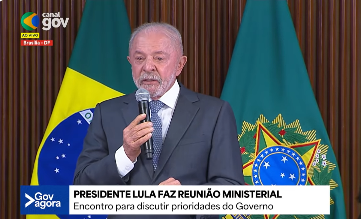 Presidente Lula comanda reunião ministerial nesta quarta-feira (3). Acompanhe