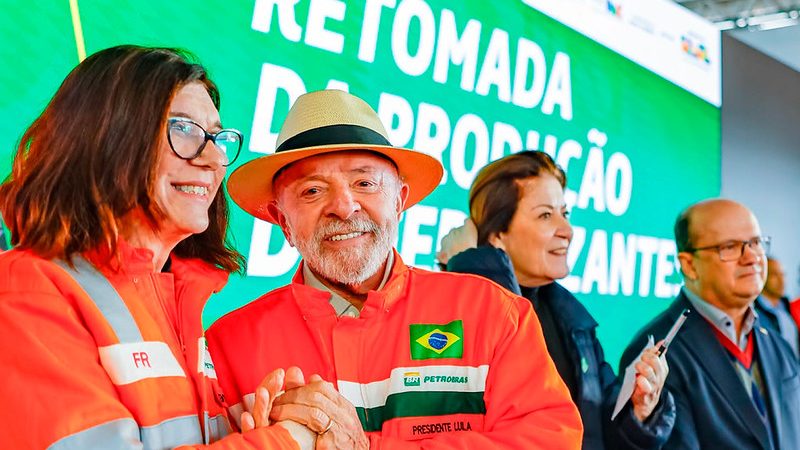Após reiniciar fábrica, Lula destaca que produção de fertilizantes é fator de soberania