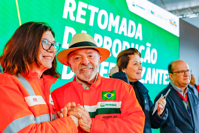 Após reiniciar fábrica, Lula destaca que produção de fertilizantes é fator de soberania