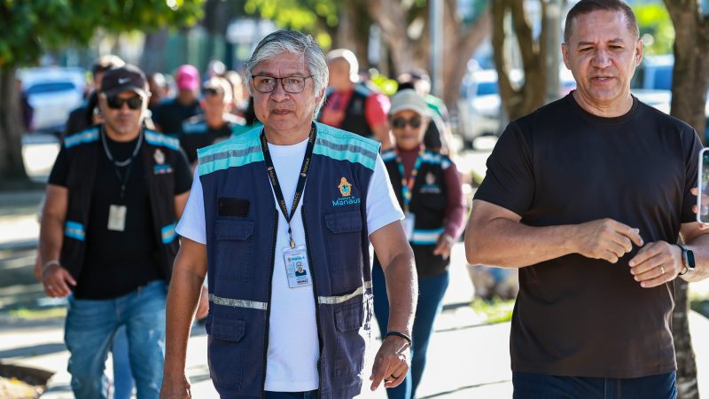Prefeitura de Manaus intensifica operação integrada no Centro e reforça ordenamento urbano com acolhimento social