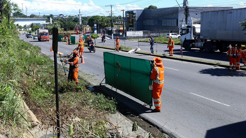 Prefeitura de Manaus intensifica limpeza urbana com mutirão no Distrito Industrial