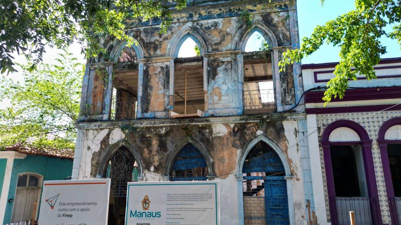 Prefeitura de Manaus inicia execução das obras do projeto arquitetônico de requalificação do Casarão de São Vicente
