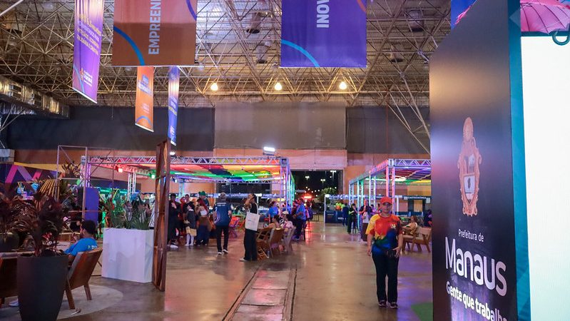 Prefeitura de Manaus encerra 1ª ‘Expo Manaus Conecta’ integrando trabalho, empreendedorismo, inovação e show nacional de Gabi Melim