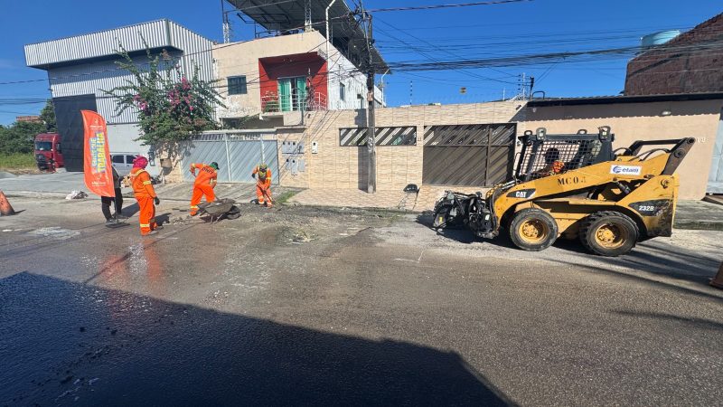 Prefeitura de Manaus intensifica operação ‘Tapa-Buracos’ no Novo Aleixo e reforça recuperação viária na zona Leste