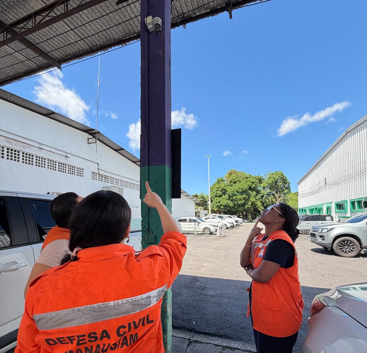 Prefeitura de Manaus instala estação de monitoramento da qualidade do ar na sede da Defesa Civil