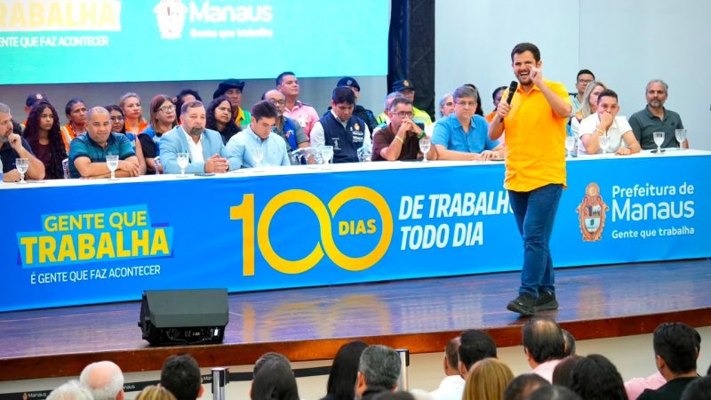 Prefeito Renato Junior apresenta balanço de ações e entregas e reconhece compromisso dos trabalhadores municipais para avanço de Manaus