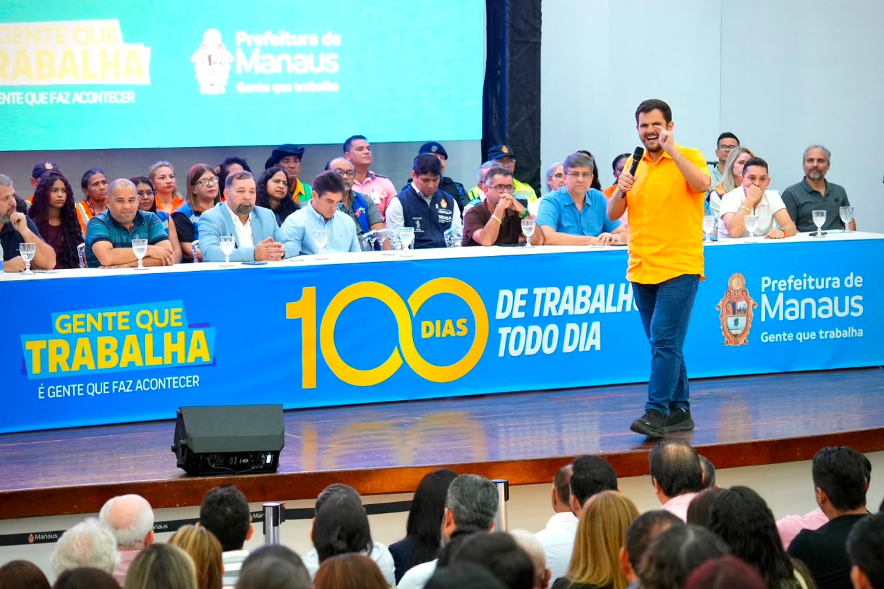 Prefeito Renato Junior apresenta balanço de ações e entregas e reconhece compromisso dos trabalhadores municipais para avanço de Manaus