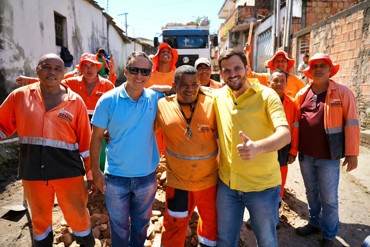Prefeito Renato Junior inicia operação asfáltica e de limpeza no Jorge Teixeira e leva mais de 30 ações do ‘Manaus que a Gente Cuida’ para a população