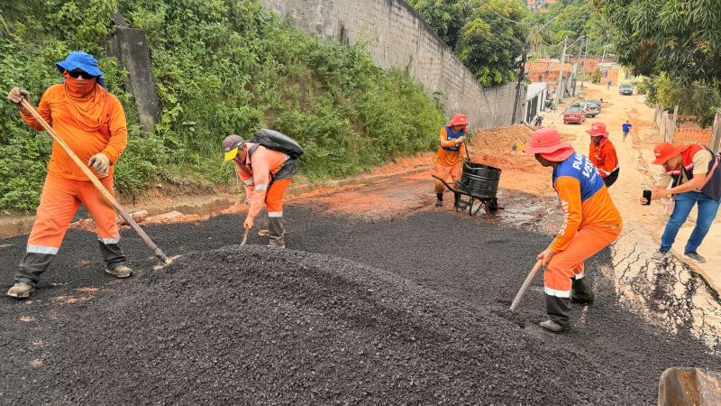 Prefeitura de Manaus conclui obras de drenagem e recuperação asfáltica no Novo Aleixo e devolve mais segurança à população