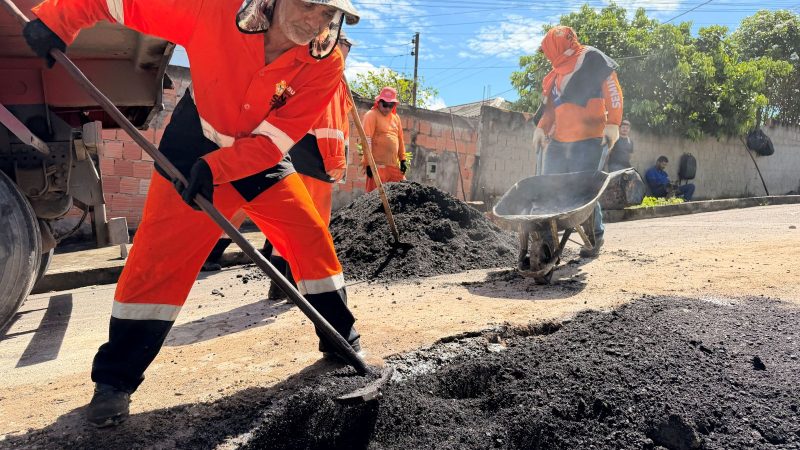 Prefeitura de Manaus intensifica obras do programa ‘Manaus que a Gente Cuida’ e amplia melhorias na infraestrutura do Jorge Teixeira