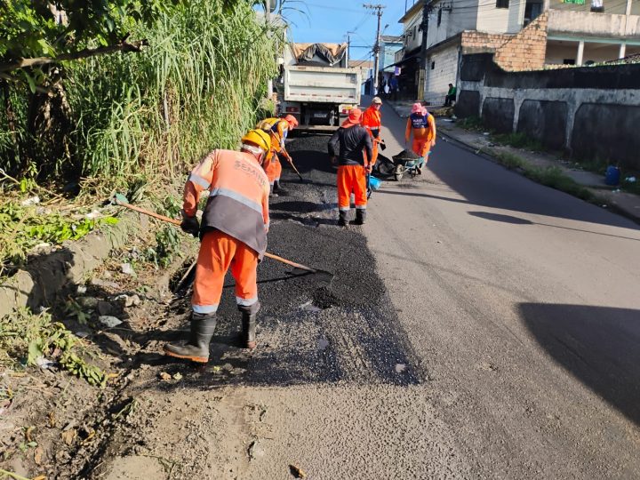 Prefeitura de Manaus intensifica obras simultâneas de infraestrutura e transforma a realidade do bairro Alvorada