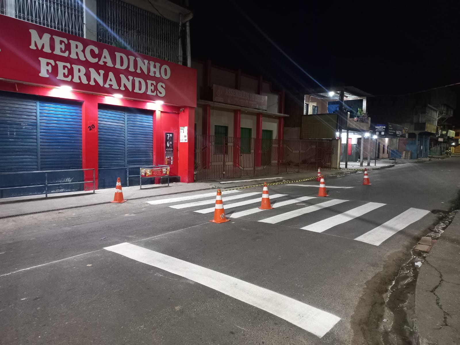 Prefeitura de Manaus intensifica revitalização da sinalização viária nas zonas Norte e Leste 