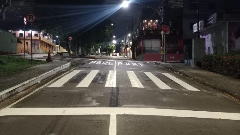 Prefeitura de Manaus amplia sinalização viária para reduzir riscos no trânsito