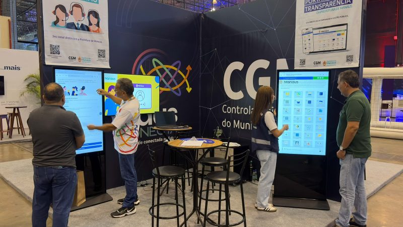 CGM marca presença na 1ª ‘Expo Manaus Conecta’ com foco em transparência e ouvidoria ativa