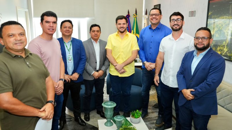 Prefeito Renato Junior alinha acordo de cooperação técnica com a Suframa para reforçar segurança no Polo Industrial de Manaus