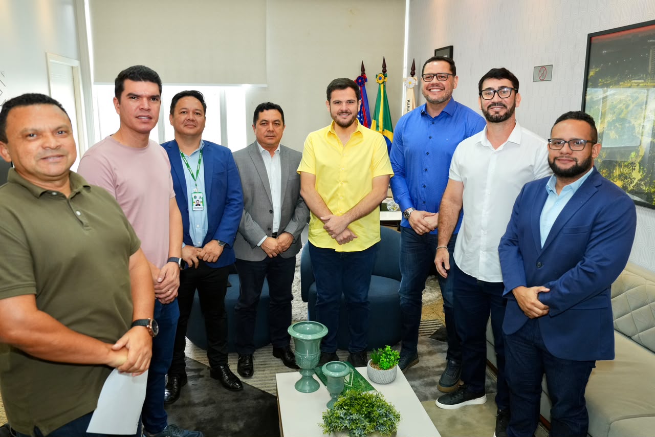 Prefeito Renato Junior alinha acordo de cooperação técnica com a Suframa para reforçar segurança no Polo Industrial de Manaus