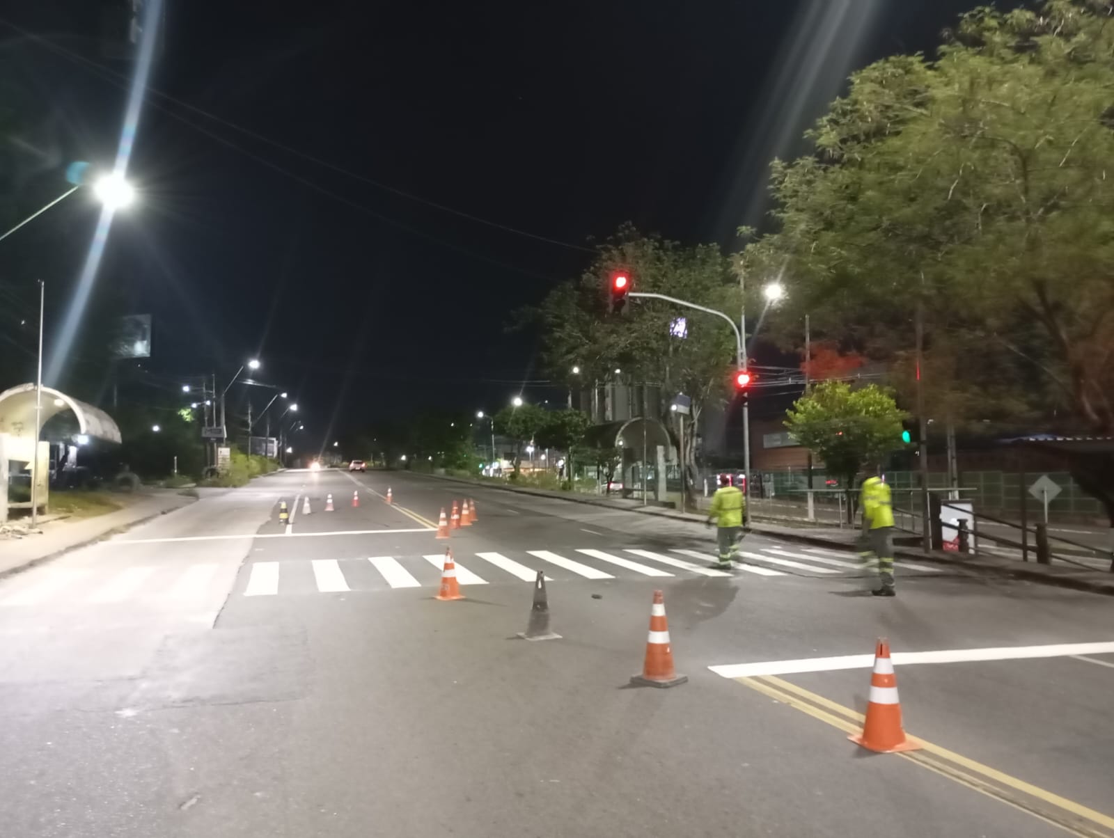 Prefeitura intensifica revitalização da sinalização viária pelo programa ‘Manaus que a Gente Cuida’