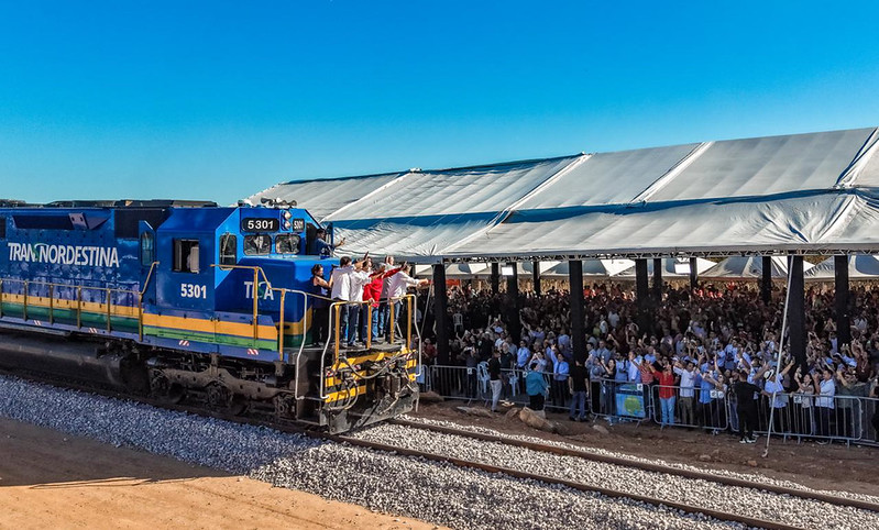 Além das secas: Sudene gere fundo que impulsiona obras da Ferrovia Transnordestina