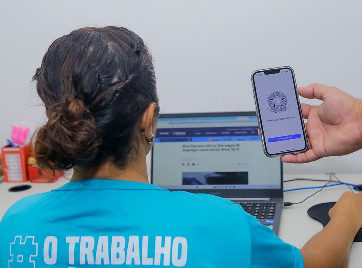 Sine Manaus oferta 508 vagas de emprego nesta segunda-feira, 3/8