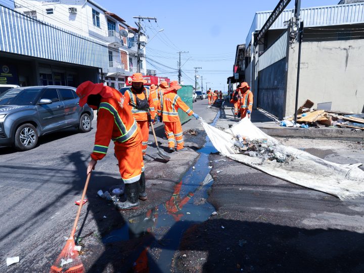‘Manaus que a Gente Cuida’ intensifica ações de infraestrutura, limpeza urbana e serviços sociais neste sábado, no Lírio do Vale