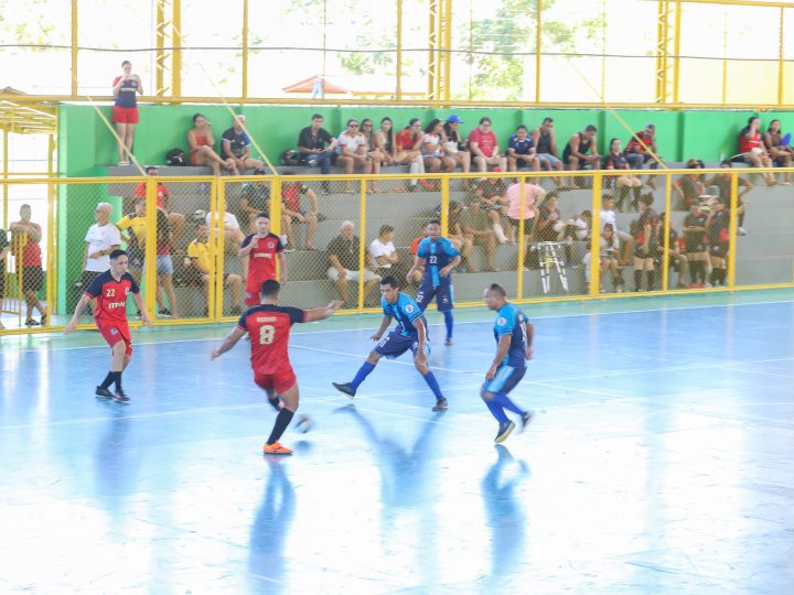 Prefeitura de Manaus realiza as finais de futsal dos Jogos de Integração dos Servidores da Semed