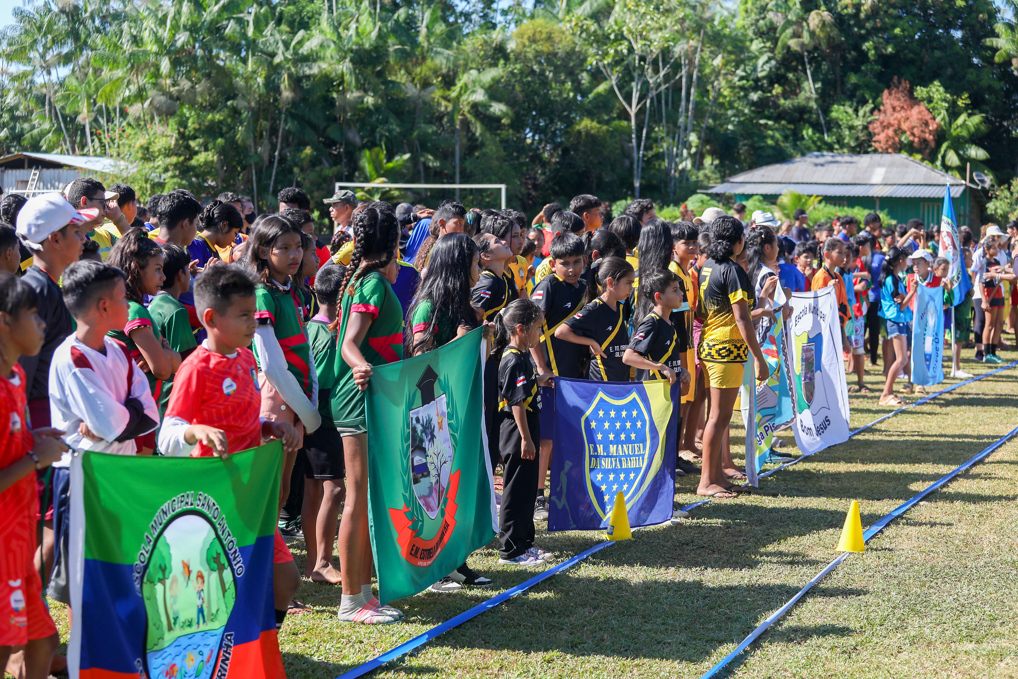 Esporte e integração reúnem cerca de 300 estudantes na 4ª edição da Municipíadas Ribeirinha da Prefeitura de Manaus