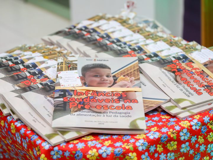 Prefeitura de Manaus fortalece ações de alimentação saudável na pré-escola com lançamento de almanaque educativo