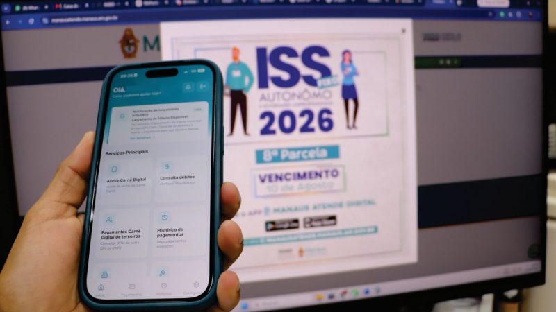 Prefeitura alerta para vencimento da oitava parcela do ISS Fixo 2026 na segunda-feira