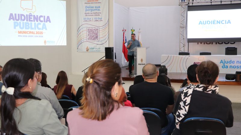 ‘Planeja Manaus’ reunirá orçamento participativo, cidadania e serviços públicos em evento inédito na capital