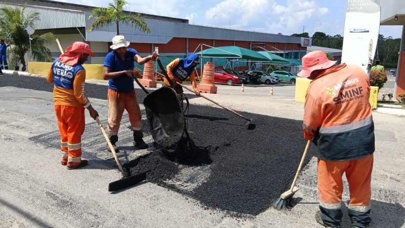 Prefeitura de Manaus recupera rua no bairro Flores e garante mais segurança e mobilidade aos moradores