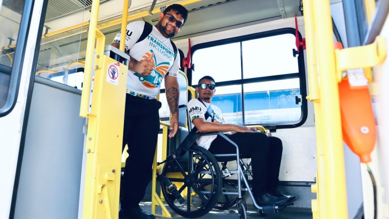 Prefeitura de Manaus promove treinamento e sensibiliza rodoviários sobre a rotina de Pessoas com Deficiência